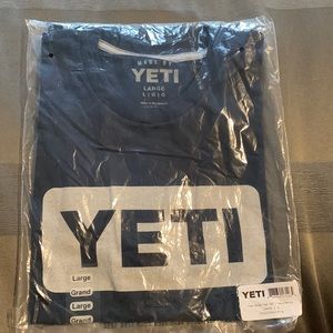 Brand new never opened yeti logo t shirt